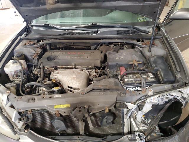 4T1BE32K55U593800 - 2005 TOYOTA CAMRY LE GRAY photo 11