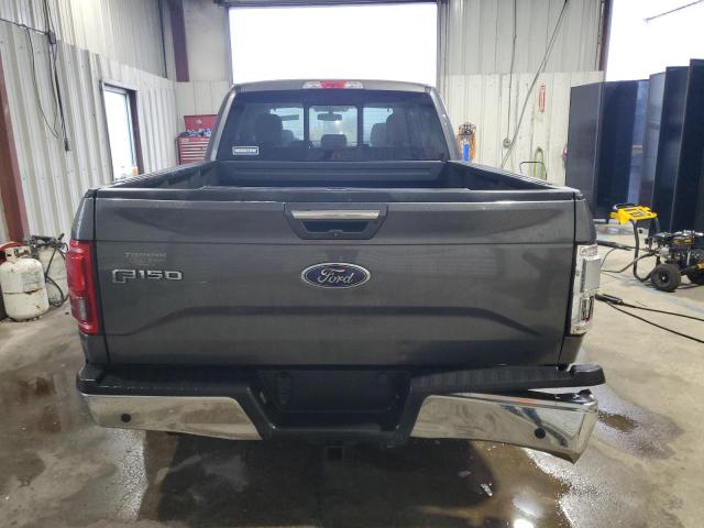 1FTEW1CG0GKE91204 - 2016 FORD F150 SUPERCREW GRAY photo 6