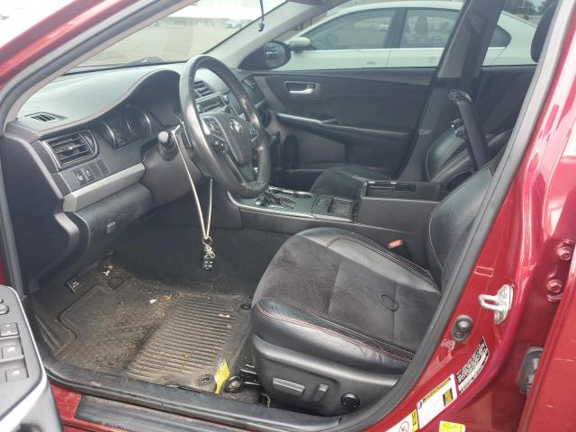 4T1BF1FK7FU908836 - 2015 TOYOTA CAMRY LE RED photo 7