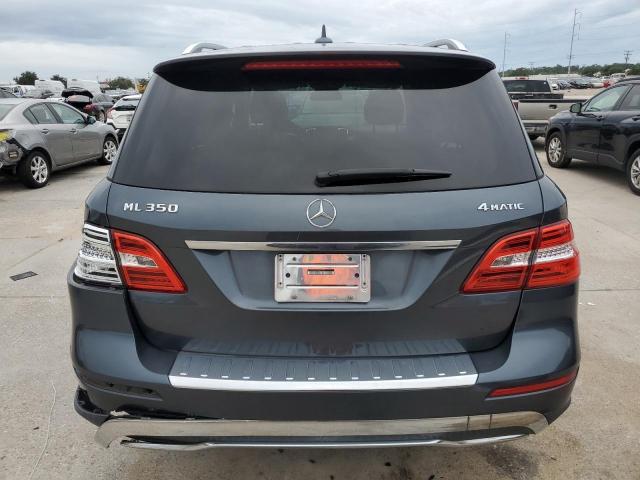 4JGDA5HB6CA032222 - 2012 MERCEDES-BENZ ML 350 4MATIC GRAY photo 6