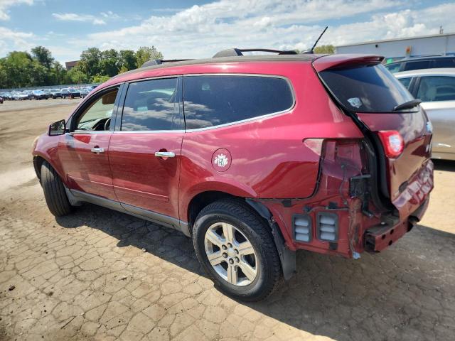 1GNLVGED9AJ207251 - 2010 CHEVROLET TRAVERSE LT RED photo 2
