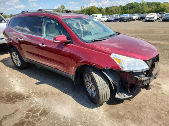1GNLVGED9AJ207251 - 2010 CHEVROLET TRAVERSE LT RED photo 4