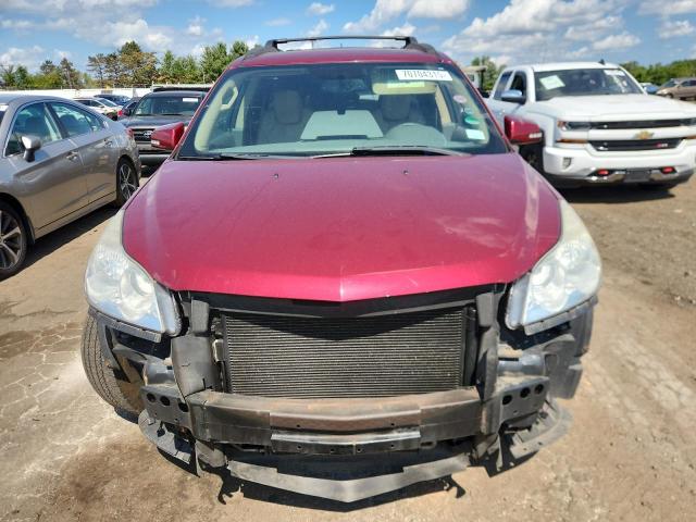 1GNLVGED9AJ207251 - 2010 CHEVROLET TRAVERSE LT RED photo 5