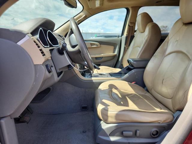 1GNLVGED9AJ207251 - 2010 CHEVROLET TRAVERSE LT RED photo 7