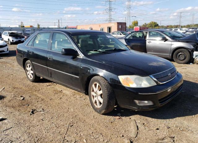 4T1BF28B4YU050392 - 2000 TOYOTA AVALON XL BLACK photo 4