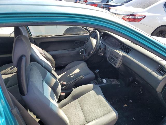 2HGEH2361NH543775 - 1992 HONDA CIVIC VX GREEN photo 5