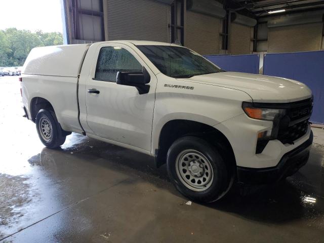 3GCNAAEK1PG339732 - 2023 CHEVROLET SILVERADO C1500 WHITE photo 4