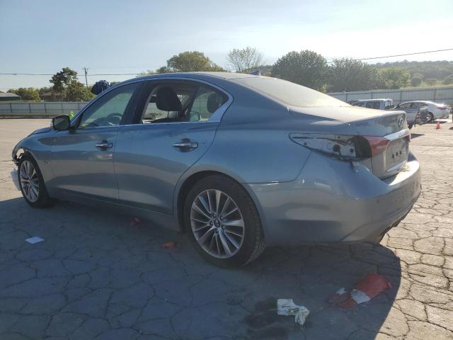 JN1EV7AP9JM366287 - 2018 INFINITI Q50 LUXE GRAY photo 2