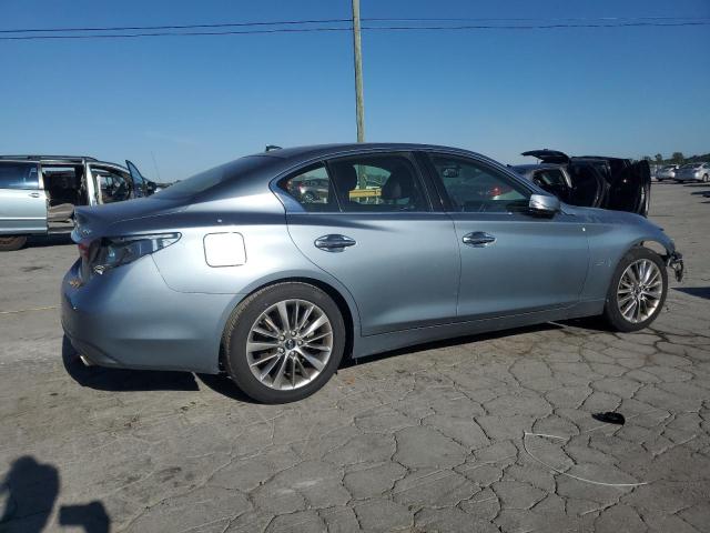 JN1EV7AP9JM366287 - 2018 INFINITI Q50 LUXE GRAY photo 3