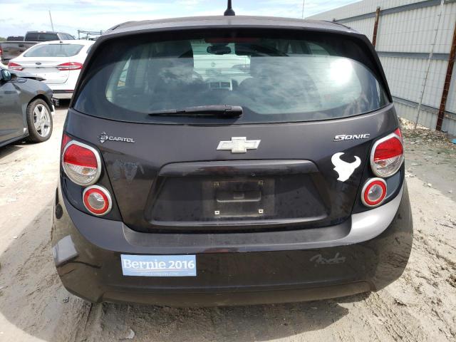 1G1JA6SH6D4195889 - 2013 CHEVROLET SONIC LS BLACK photo 6