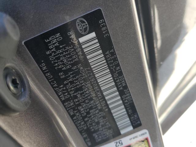 4T1G11AK3RU265272 - 2024 TOYOTA CAMRY SE NIGHT SHADE GRAY photo 13