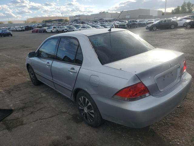 JA3AJ36E64U018697 - 2004 MITSUBISHI LANCER LS SILVER photo 2