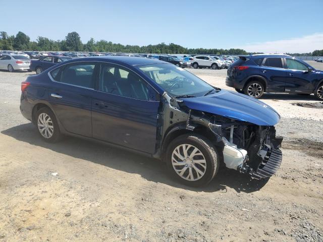 3N1AB7AP0HY385535 - 2017 NISSAN SENTRA S BLUE photo 4