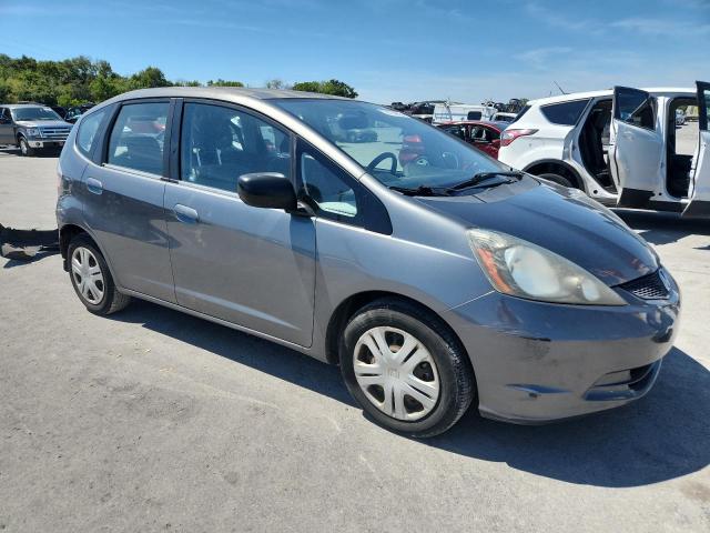 JHMGE8H35BS007416 - 2011 HONDA FIT Մոխրագույն լուսանկար 4