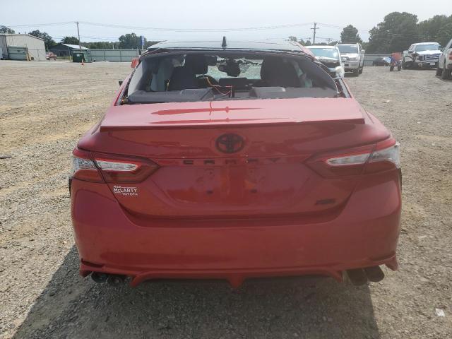 4T1BZ1HK5KU028717 - 2019 TOYOTA CAMRY XSE RED photo 6