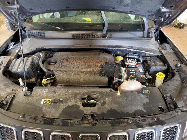 3C4NJDCB8JT350780 - 2018 JEEP COMPASS LIMITED GRAY photo 12