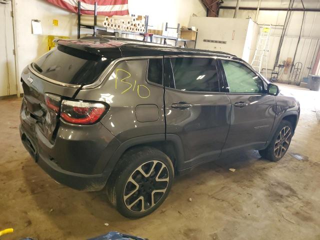 3C4NJDCB8JT350780 - 2018 JEEP COMPASS LIMITED GRAY photo 3