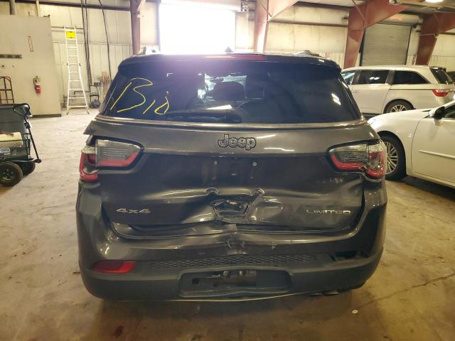 3C4NJDCB8JT350780 - 2018 JEEP COMPASS LIMITED GRAY photo 6