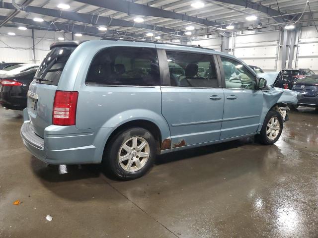 2A8HR54P78R610551 - 2008 CHRYSLER TOWN & COU TOURING BLUE photo 3