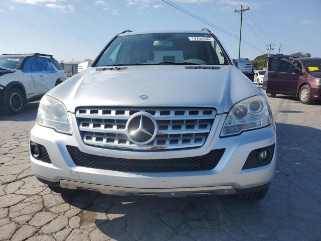 4JGBB8GBXBA702571 - 2011 MERCEDES-BENZ ML 350 4MATIC SILVER photo 5