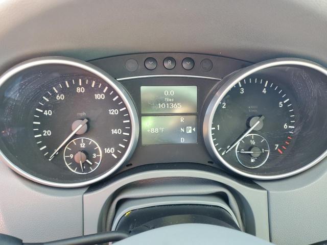 4JGBB8GBXBA702571 - 2011 MERCEDES-BENZ ML 350 4MATIC SILVER photo 9