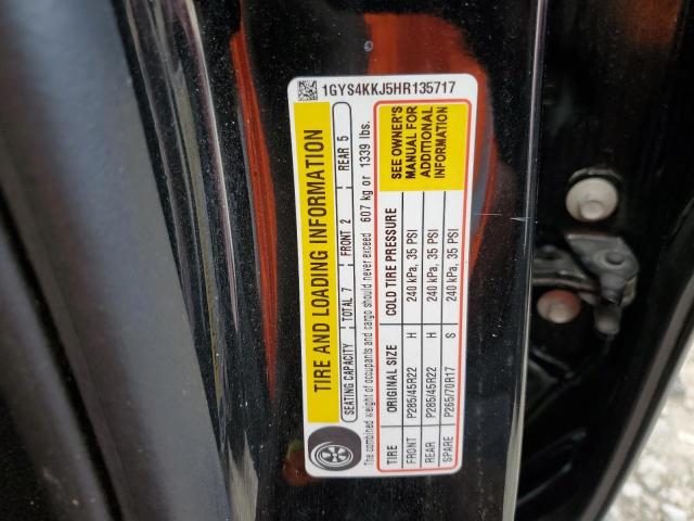 1GYS4KKJ5HR135717 - 2017 CADILLAC ESCALADE ESV PLATINUM Қара фото 12