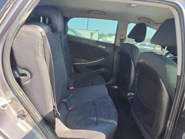 KMHCT5AEXFU199213 - 2015 HYUNDAI ACCENT GS ნაცრისფერი ფოტო 10