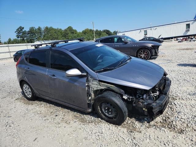 KMHCT5AEXFU199213 - 2015 HYUNDAI ACCENT GS ნაცრისფერი ფოტო 4