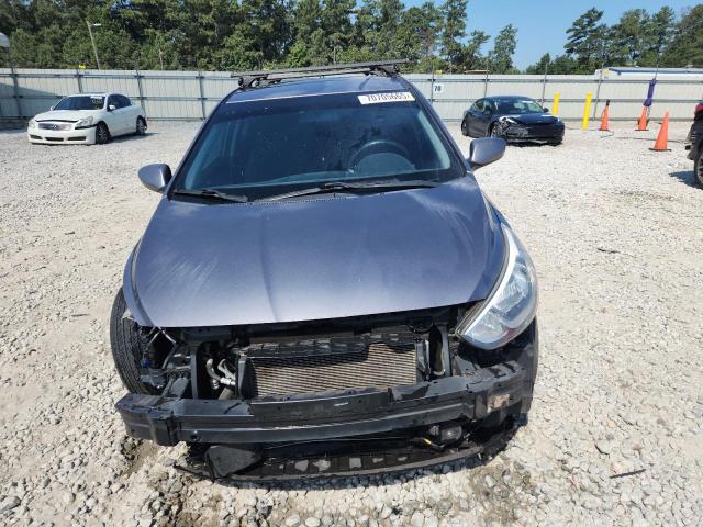 KMHCT5AEXFU199213 - 2015 HYUNDAI ACCENT GS ნაცრისფერი ფოტო 5