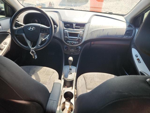 KMHCT5AEXFU199213 - 2015 HYUNDAI ACCENT GS ნაცრისფერი ფოტო 8