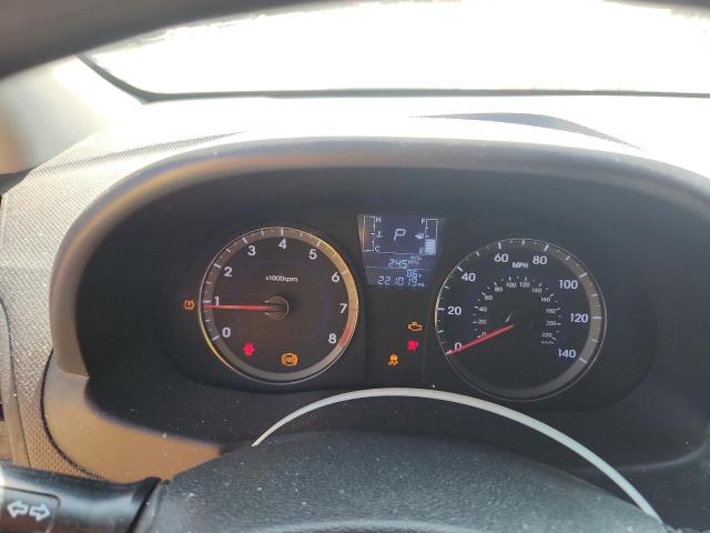 KMHCT5AEXFU199213 - 2015 HYUNDAI ACCENT GS ნაცრისფერი ფოტო 9