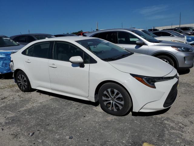 JTDEAMDE2N3007196 - 2022 TOYOTA COROLLA LE WHITE photo 4