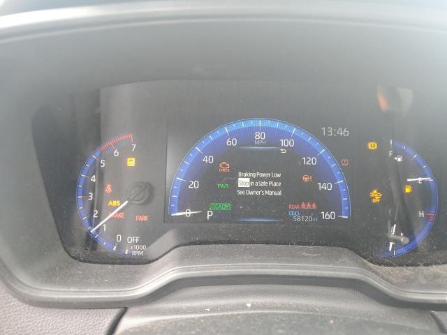 JTDEAMDE2N3007196 - 2022 TOYOTA COROLLA LE WHITE photo 9