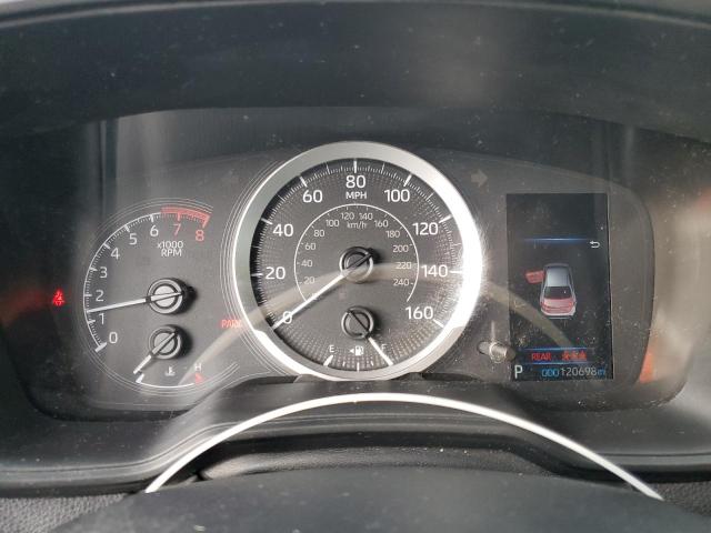 5YFEPMAE9NP279951 - 2022 TOYOTA COROLLA LE 银色 照片 9