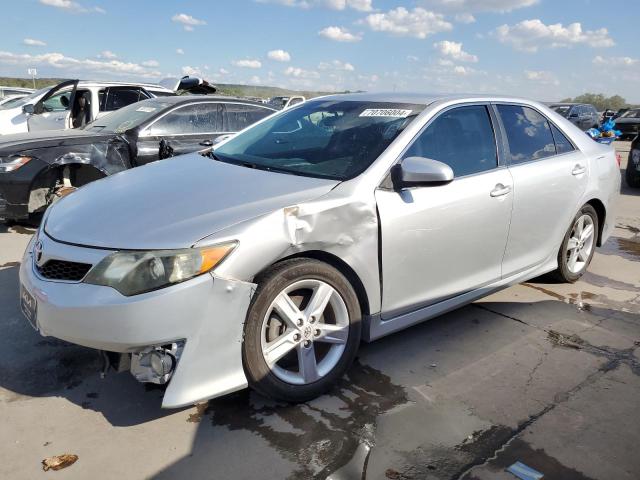 4T1BF1FK5CU081155 - 2012 TOYOTA CAMRY BASE SILVER photo 1