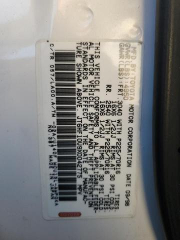 JT6HF10U9X0042775 - 1999 LEXUS RX 300 WHITE photo 12