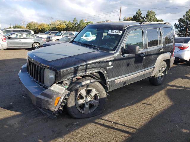 1J4PN3GKXBW523545 - 2011 JEEP LIBERTY RENEGADE BLACK photo 1