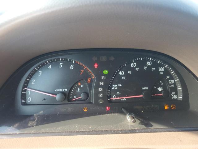 JTDBE32K620075685 - 2002 TOYOTA CAMRY LE GOLD photo 9