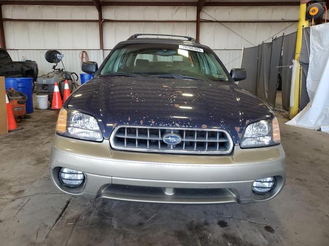 4S3BH675047642124 - 2004 SUBARU LEGACY OUTBACK AWP 蓝色 照片 5