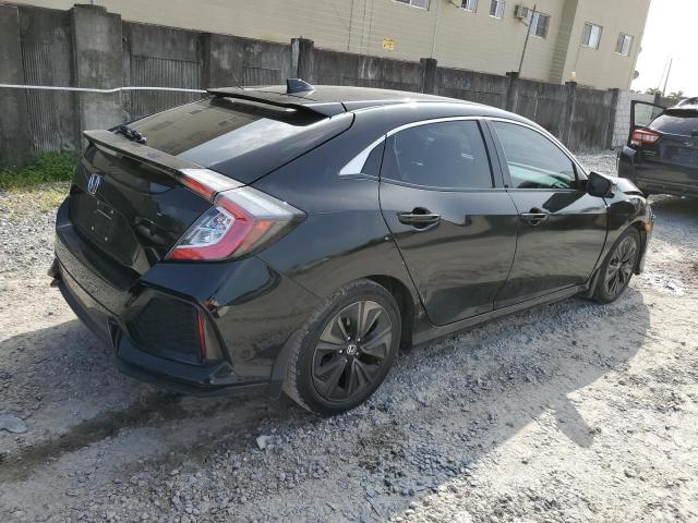 SHHFK7H71JU240433 - 2018 HONDA CIVIC EXL BLACK photo 3