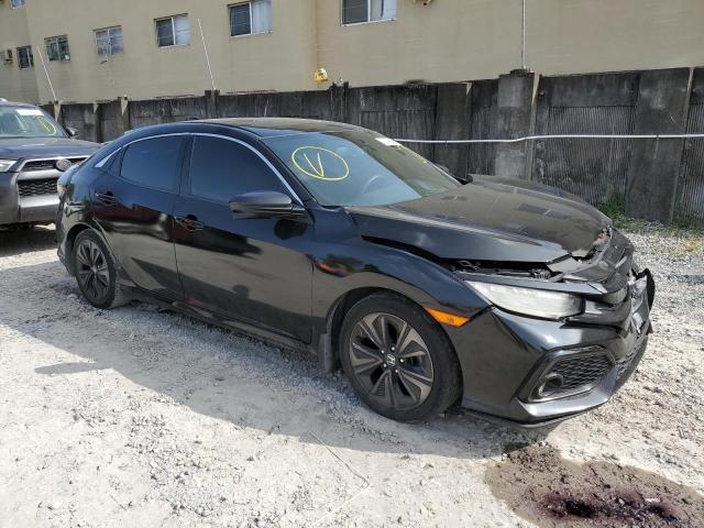 SHHFK7H71JU240433 - 2018 HONDA CIVIC EXL შავი ფოტო 4