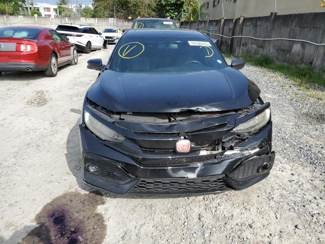 SHHFK7H71JU240433 - 2018 HONDA CIVIC EXL შავი ფოტო 5