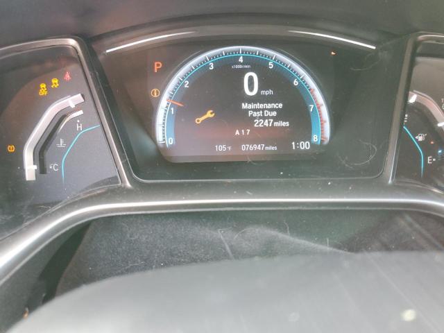 SHHFK7H71JU240433 - 2018 HONDA CIVIC EXL შავი ფოტო 9