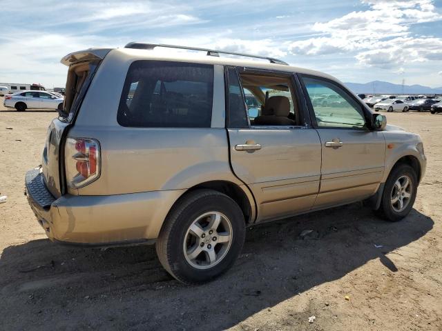 5FNYF28417B028275 - 2007 HONDA PILOT EX BROWN photo 3