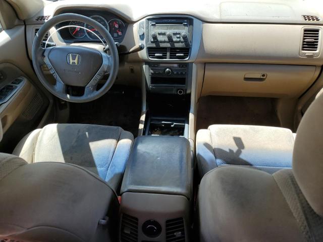 5FNYF28417B028275 - 2007 HONDA PILOT EX BROWN photo 8