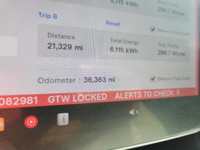 5YJ3E1EB0MF082981 - 2021 TESLA MODEL 3 Մոխրագույն լուսանկար 9