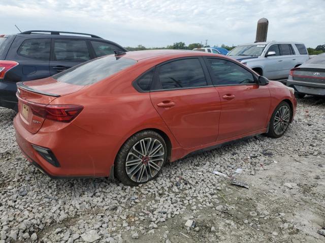 3KPF44AC8LE249656 - 2020 KIA FORTE GT ORANGE photo 3