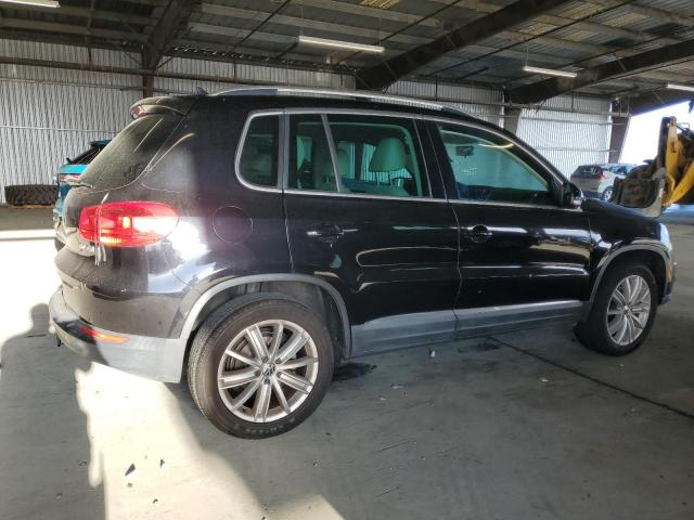 WVGAV7AXXCW583166 - 2012 VOLKSWAGEN TIGUAN S 黑色 照片 3
