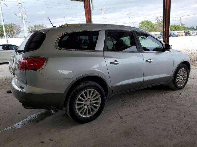 5GALRBED4AJ167758 - 2010 BUICK ENCLAVE CXL SILVER photo 3