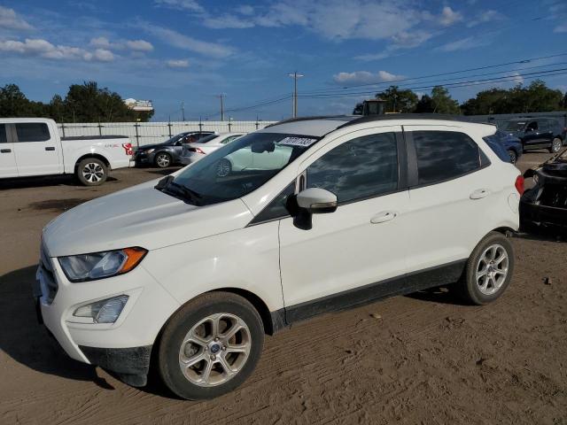 MAJ3S2GE9KC283347 - 2019 FORD ECOSPORT SE WHITE photo 1